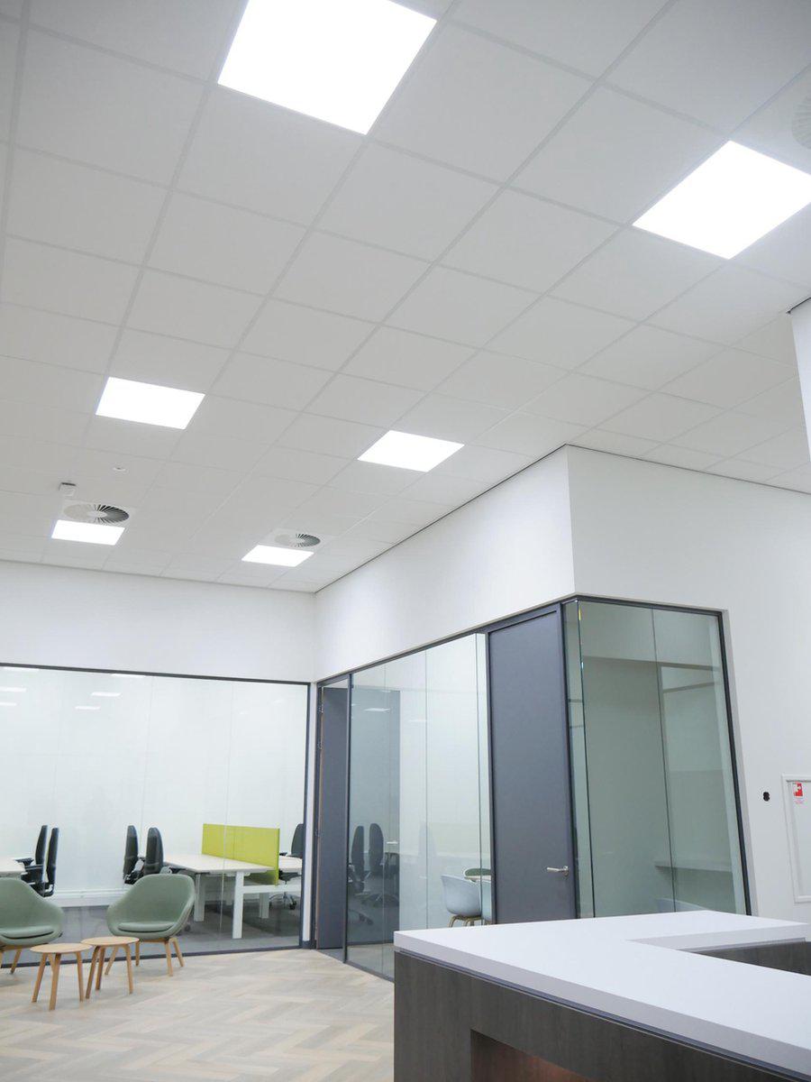 LED Paneel 60 x 60 cm - Systeemplafond verlichting - Warm wit licht - 3450 lm Panelen LED.nl