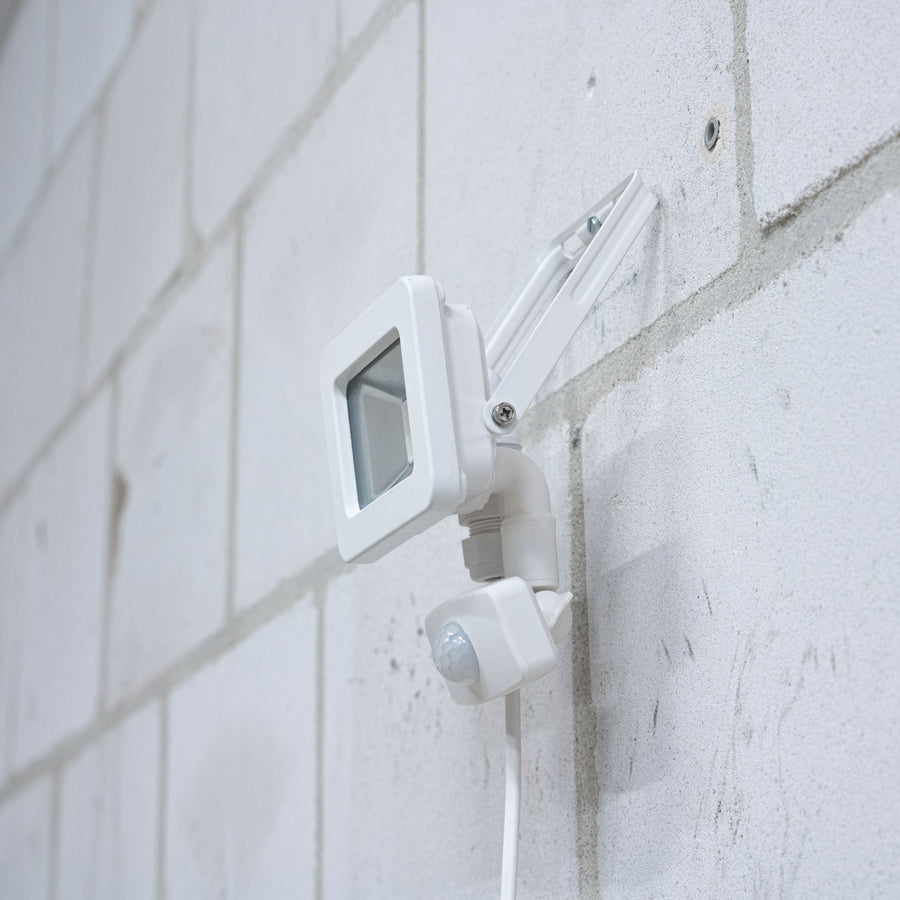 LED's Light Breedstraler 1100 - Met licht- en bewegingssensor - Binnen & Buiten - 10W - Wit Schijnwerpers LED.nl