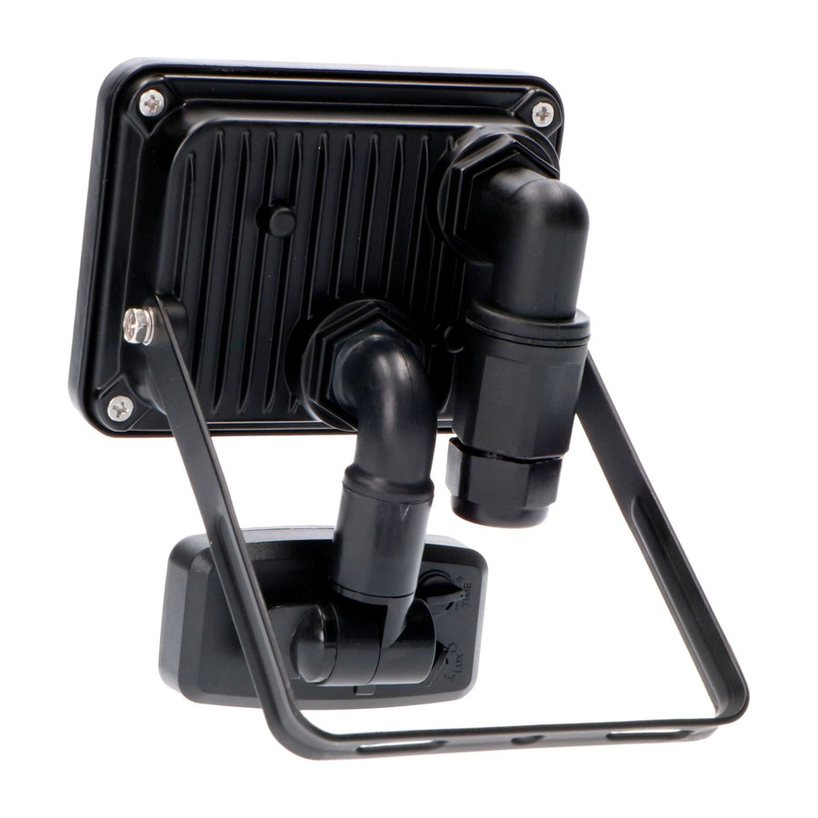 LED's Light Floodlight 1100 - Met licht- en bewegingssensor - Binnen & Buiten - 10W - Zwart Schijnwerpers LED.nl