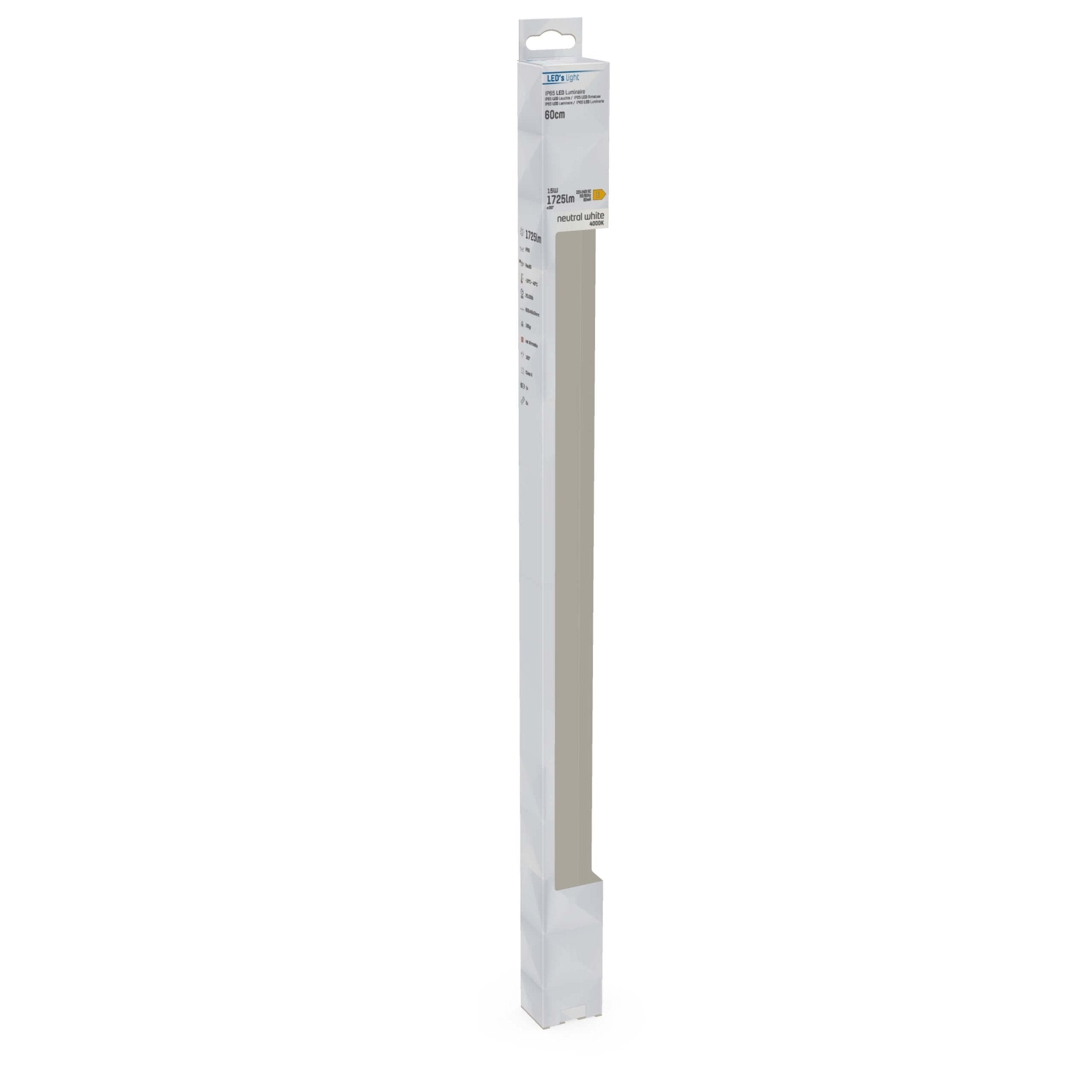 LED's Light LED TL verlichting compleet 60 cm - Geschikt voor buiten en binnen - 1725 lm TL verlichting LED.nl