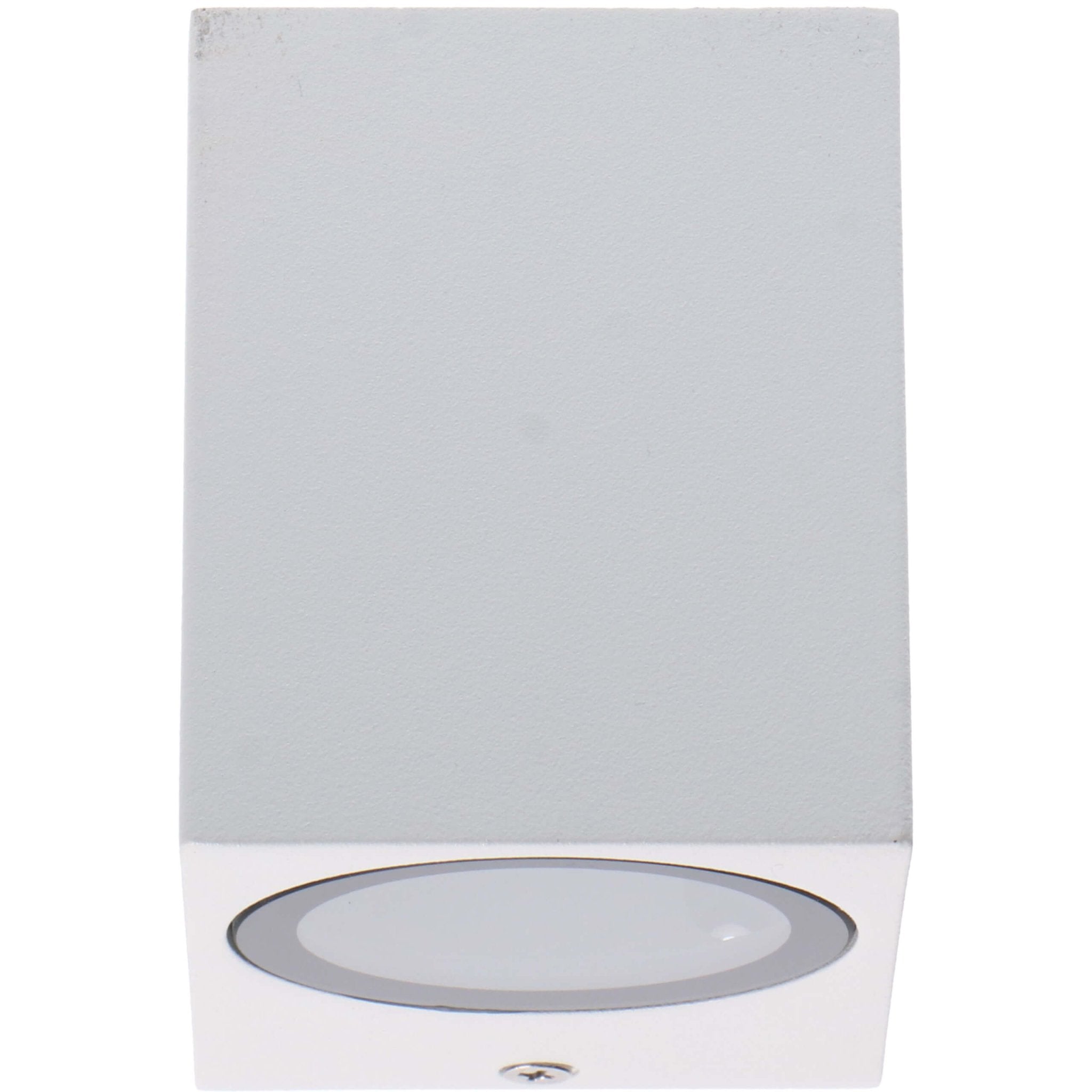 NØRD Down - LED's Light LED Wandlamp Buiten met GU10 fitting - Vierkant - IP44 - Wit - Model Rome Wandlampen LED.nl