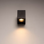 NØRD Down - LED's Light LED Wandlamp Buiten met GU10 fitting - Vierkant - IP44 - Zwart - Model Rome Wandlampen LED.nl