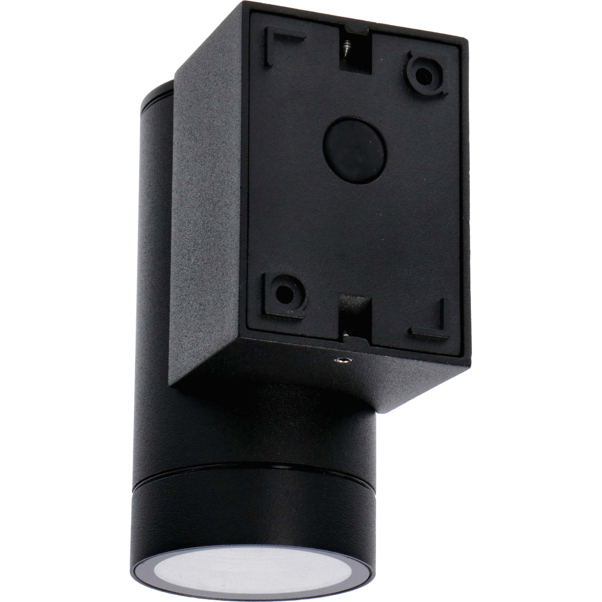 LED's Light Muurlamp voor buiten - GU10 fitting - IP44 waterbestendig - Antraciet - Model Carpi Wandlampen LED.nl