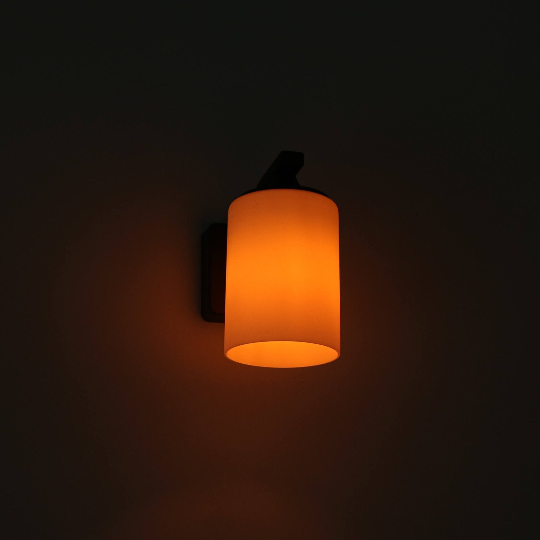 LED's Light LED Wandlamp Milky met E27 fitting - IP44 - Model Noto - Antraciet Wandlampen LED.nl