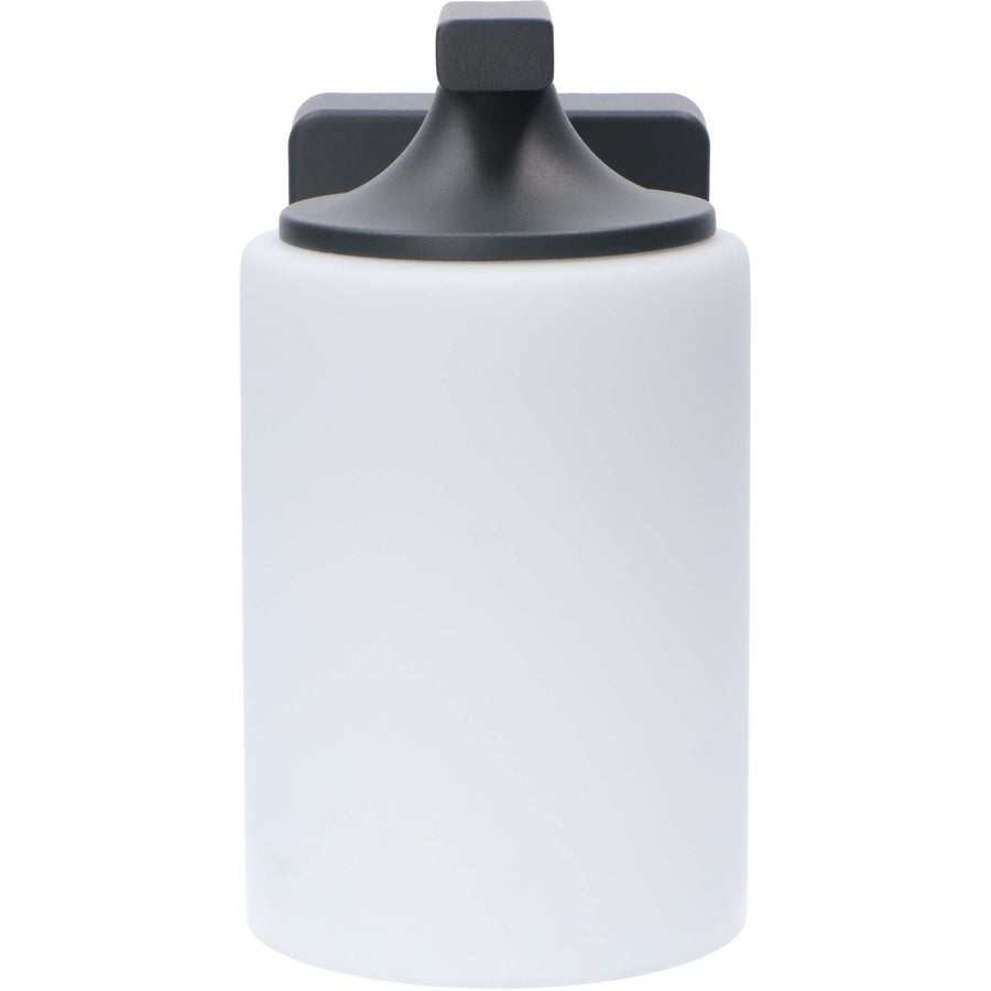 LED's Light LED Wandlamp Milky met E27 fitting - IP44 - Model Noto - Antraciet Wandlampen LED.nl