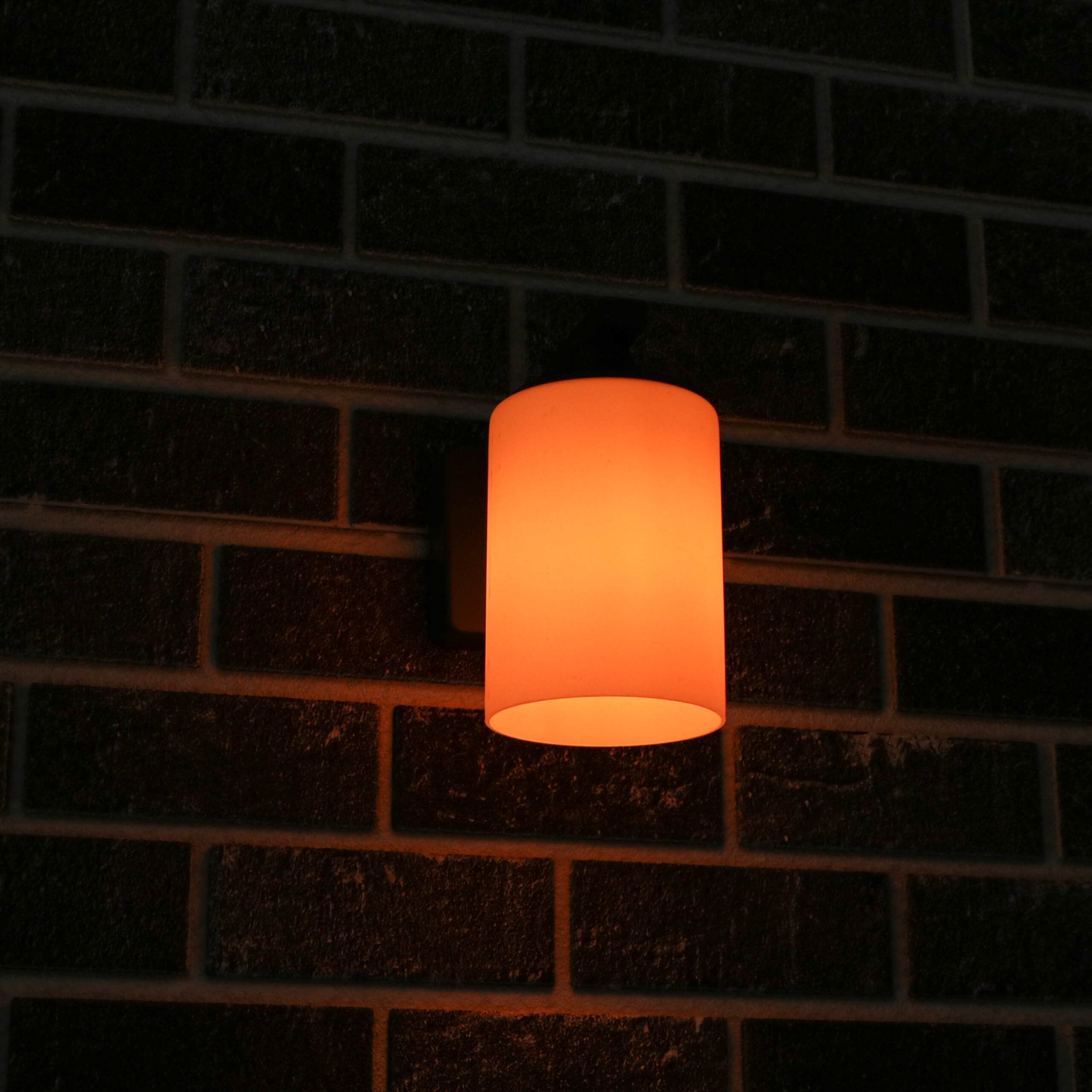 LED's Light LED Wandlamp Milky met E27 fitting - IP44 - Model Noto - Antraciet Wandlampen LED.nl