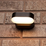 LED's Light LED Buitenlamp - Model Rieti - Warm wit - IP44 waterbestendig - Zwart Wandlampen LED.nl