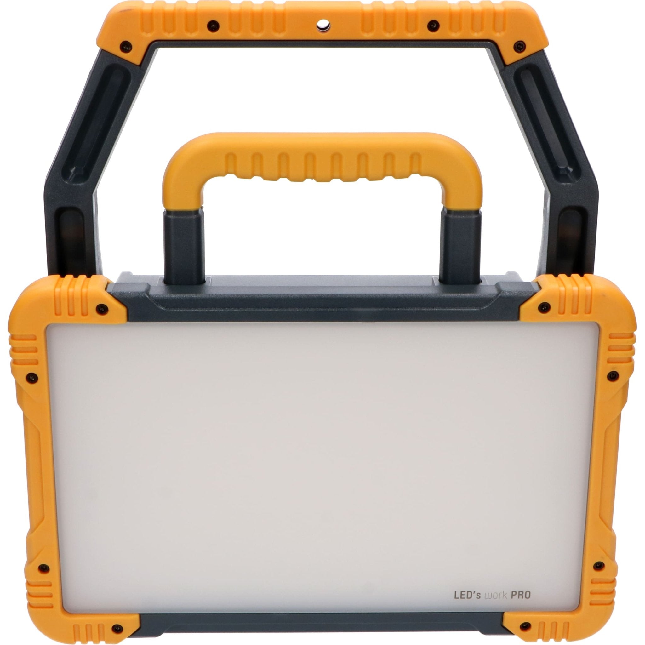 Oplaadbare Premium LED bouwlamp 30W – Zowel op netstroom als accu te gebruiken – Dimbaar in 3 standen – 3000 lumen – IP54 Bouwlampen LED.nl