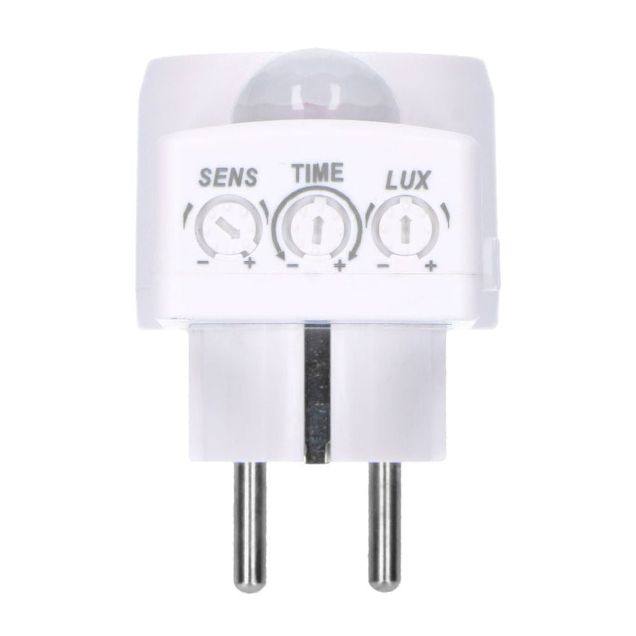 LED's Light plug-in Bewegingssensor met Stopcontact - 10 meter bereik - Incl. daglichtsensor Sensoren LED.nl