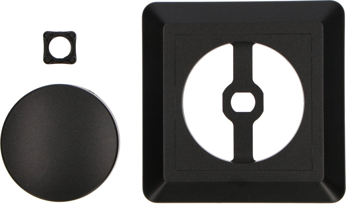 Professional Complete Dimmer voor alle dimbare (LED) lampen - Fase afsnijding aansnijding - Zwart Dimmers LED.nl