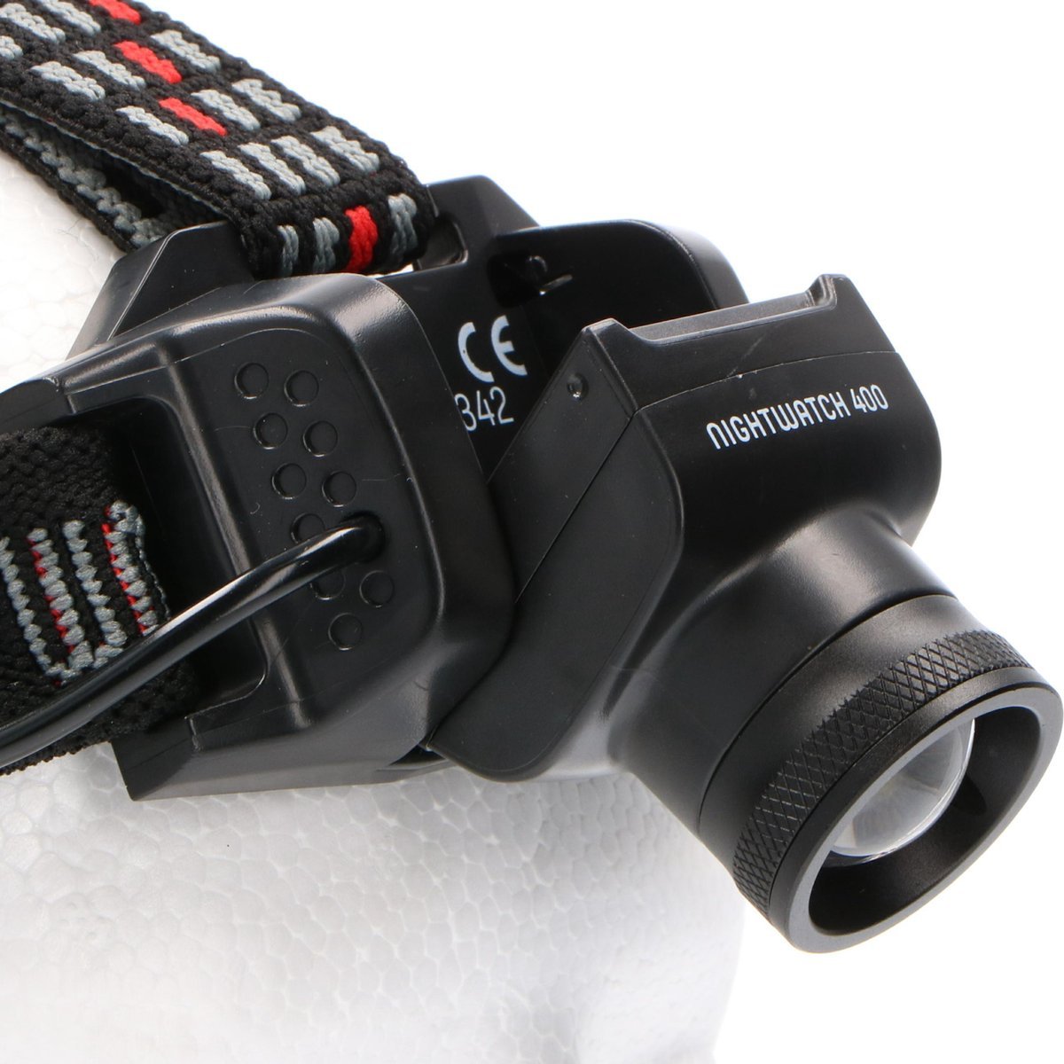LED's Work Hoofdlamp op batterijen - Met zoomfunctie - Dimbaar - IP44 waterdicht - 400 Lumen Hoofdlampen LED.nl