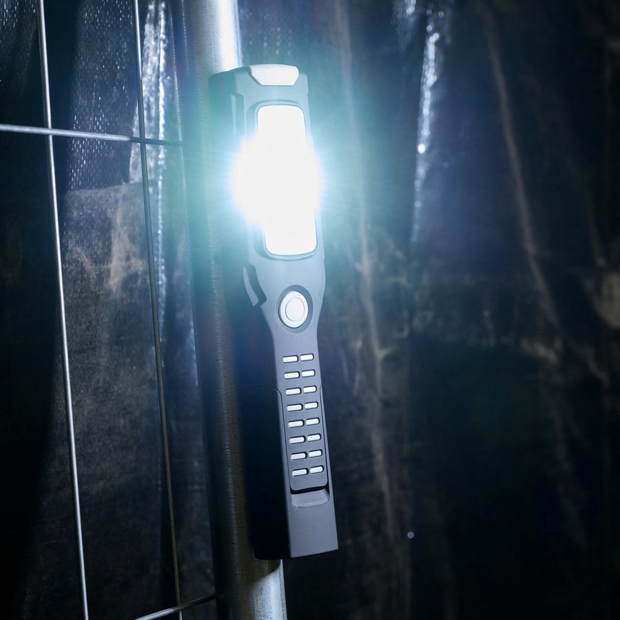 LED's Work Looplamp op Accu 300 - Oplaadbaar & draadloos - 2 lichtpunten Looplampen LED.nl