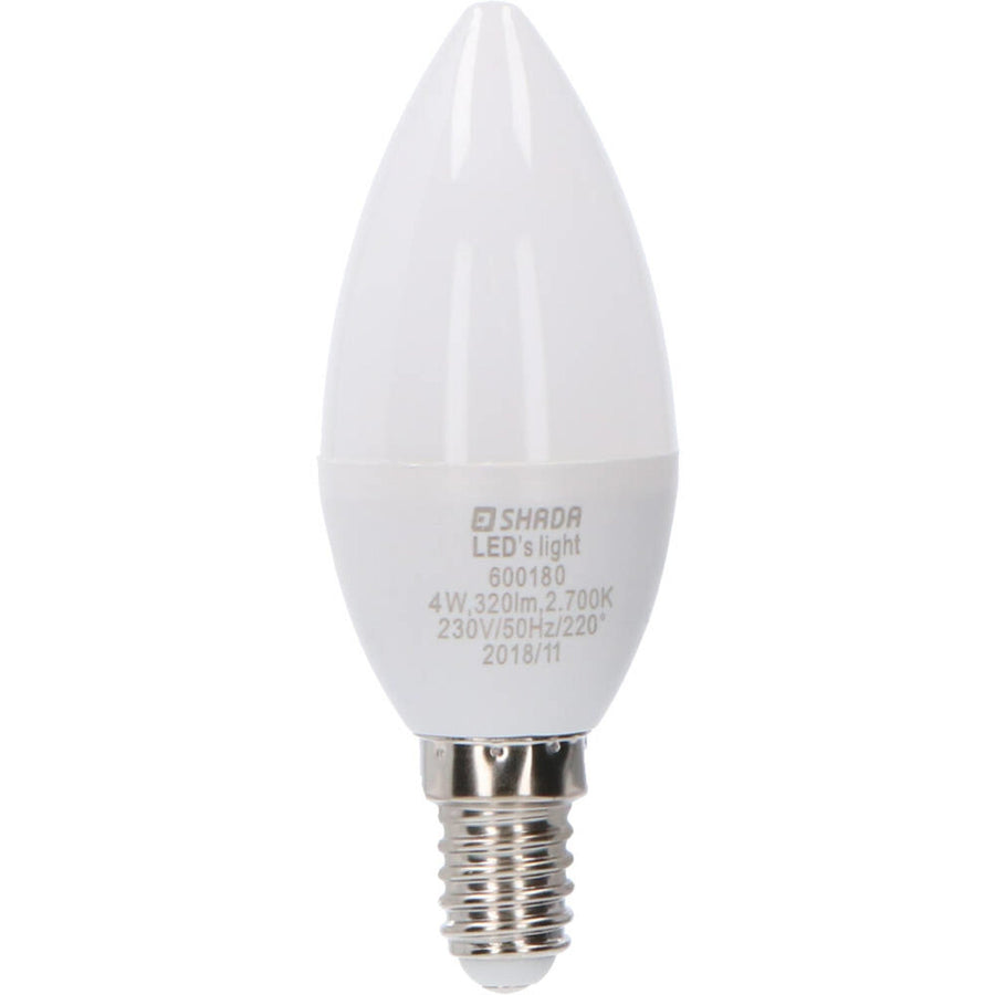 Proventa Longlife LED Candle ledlamp met kleine E14 fitting - Model frosted - _ 35 mm Lichtbronnen LED.nl