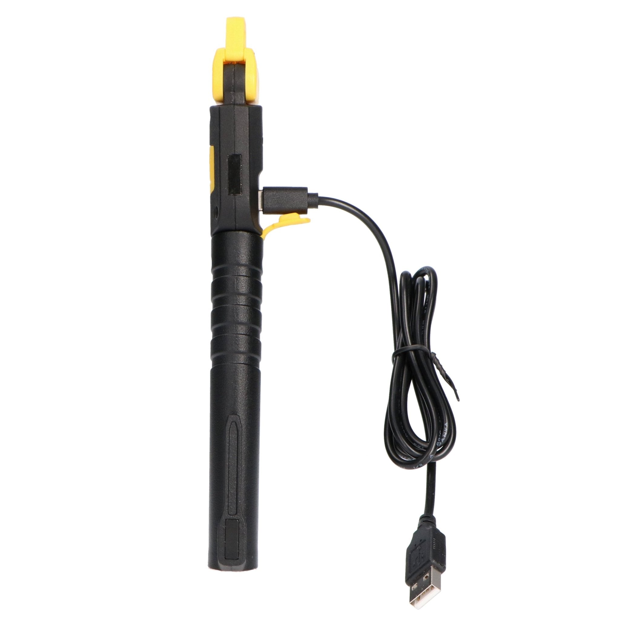 LED's Work Oplaadbare Looplamp 300 - Inspectielamp - Inklapbaar & Draadloos - Met magneet en haak Bouwlampen Led.nl