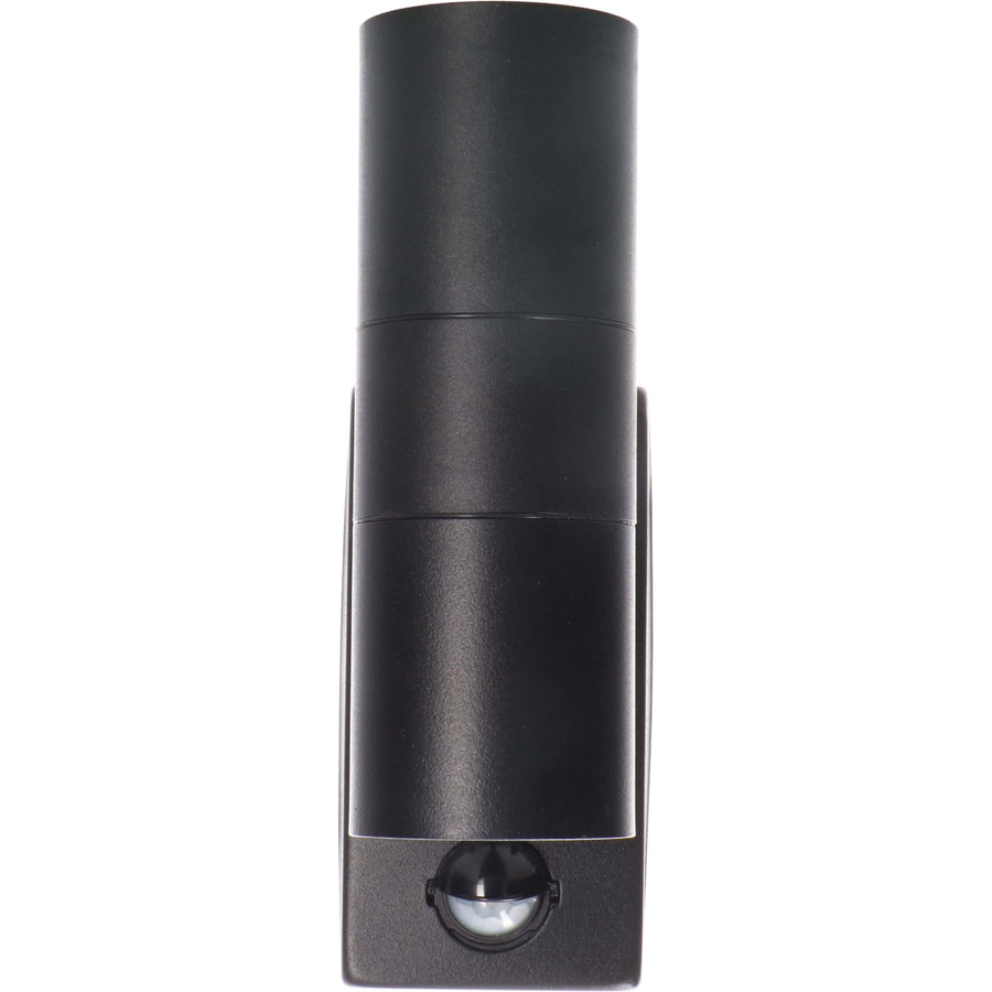 LED's Light RVS LED Buitenlamp met Bewegingssensor - 2 lichts up & down - IP44 - Zwart Buitenlampen LED.nl