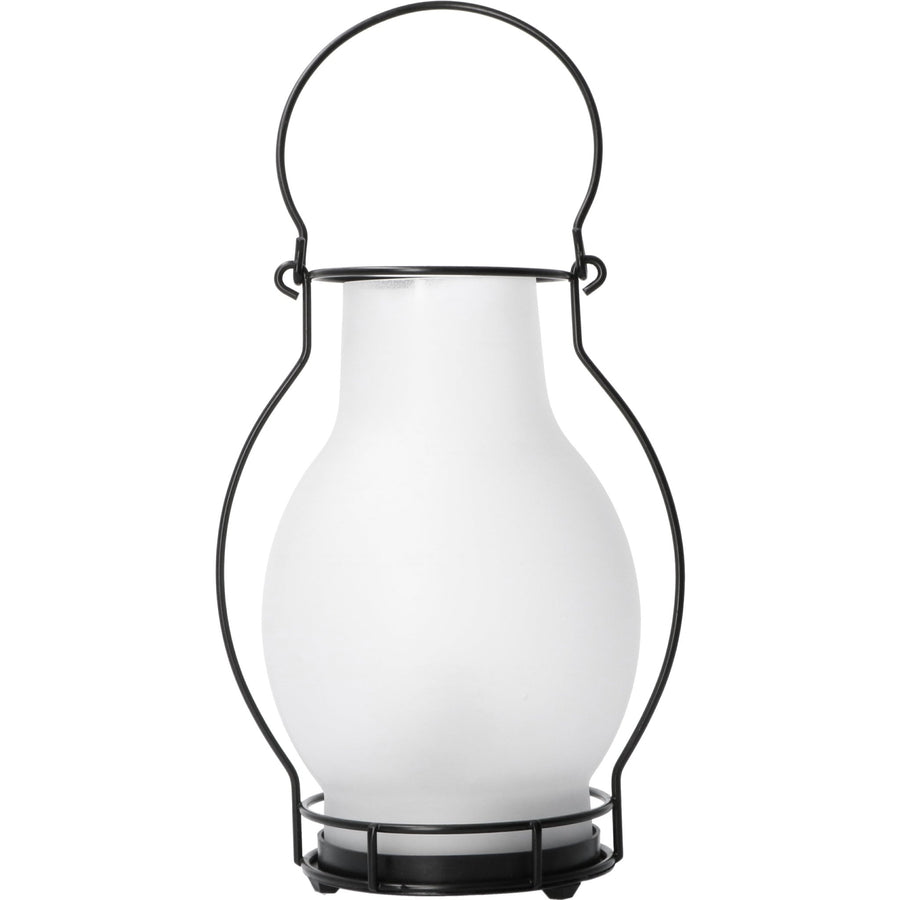 Solar Olielamp op zonne-energie met sensor - Automatisch aan/uit - Draadloos - 28 cm Buitenlampen LED.nl